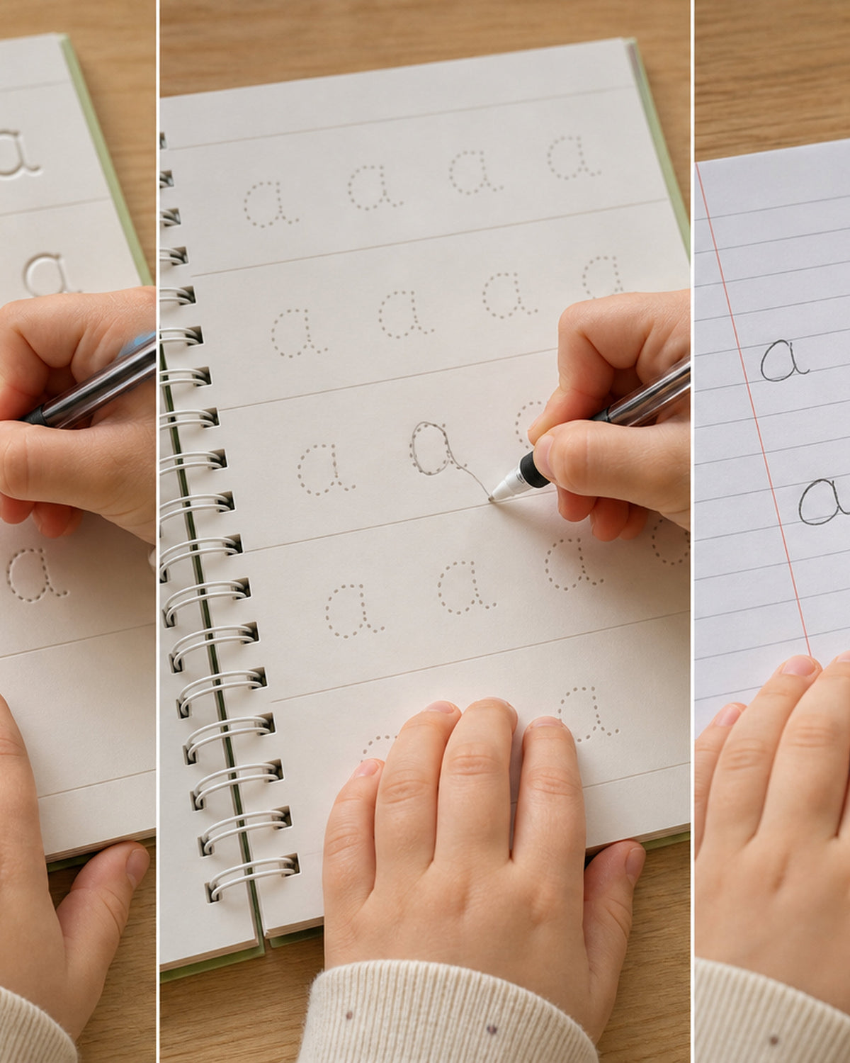 Page de pratique avec moins de repères